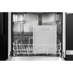 Bomann DU7611-G Black LED tilt hood