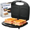 Appareil à Sandwich / Croque-monsieur Noir Bomann ST6074CB-Noir