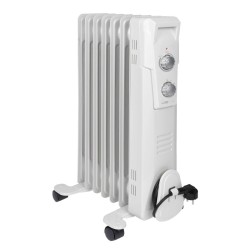 7R 1500W oil bath radiator Clatronic RA3735-white
