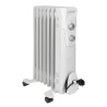 Radiateur bain d'huile 7R 1500W Clatronic RA3735-blanc 