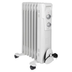 7R 1500W oil bath radiator Clatronic RA3735-white