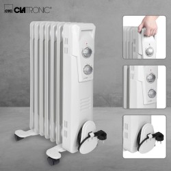 7R 1500W oil bath radiator Clatronic RA3735-white