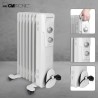 7R 1500W oil bath radiator Clatronic RA3735-white