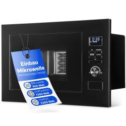 Built-in microwave with grill Bomann MWG3001HEB-Black