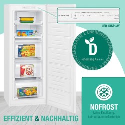 161L White Freezer Bomann GS7343-White