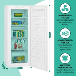 161L White Freezer Bomann GS7343-White