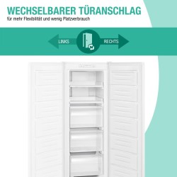 161L White Freezer Bomann GS7343-White