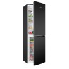 247L Black refrigerator and freezer Bomann KG7360-Black