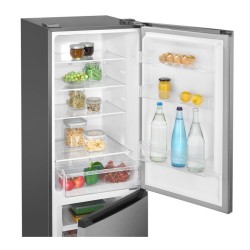 Bomann KG7360-Inox 247L fridge and freezer