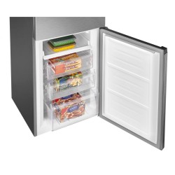 Réfrigérateur et congélateur 247L Inox Bomann KG7360-Inox
