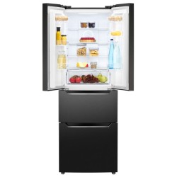 Réfrigérateur et congélateur 320L Noir Bomann KG7361-Noir