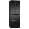 320L Black refrigerator and freezer Bomann KG7361-Black