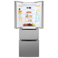 Réfrigérateur et congélateur 320L Inox Bomann KG7361-Inox