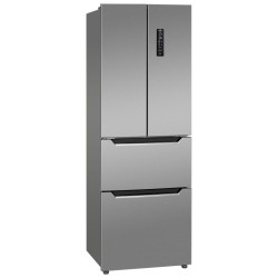 Réfrigérateur et congélateur 320L Inox Bomann KG7361-Inox