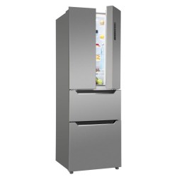 Réfrigérateur et congélateur 320L Inox Bomann KG7361-Inox