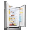 320L stainless steel refrigerator and freezer Bomann KG7361-Inox
