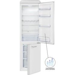 Réfrigérateur et congélateur retro 250L blanc KGR7328-1-blanc