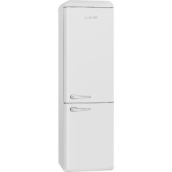 250L white retro fridge and freezer KGR7328-1-white