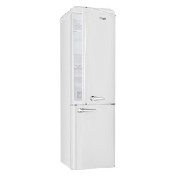 250L white retro fridge and freezer KGR7328-1-white