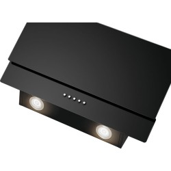Bomann DU7607-G-Black LED inclined hood