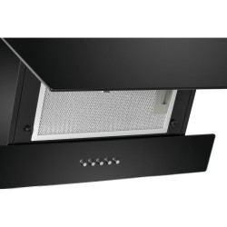 Hotte inclinée à LED Noir Bomann DU7607-G-Noir