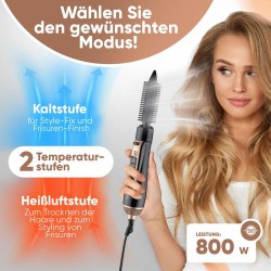 3in1 Multifunctional Straightener 800W Black HAS6077CB-Noir