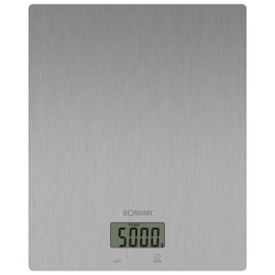 Bomann KW6086CB-Inox stainless steel kitchen scale