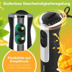 800W hand blender Black Bomann SM6082CB-Black