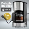 Machine à café 1,5L 800W Inox Boman KA6071CB-Inox