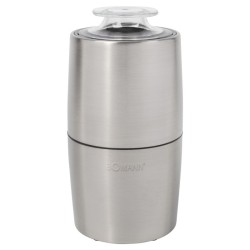 Electric coffee grinder Stainless steel Bomann KSW6089CB-Inox