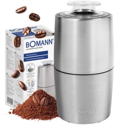 Moulin à café électrique Acier inoxydable Bomann KSW6089CB-Inox