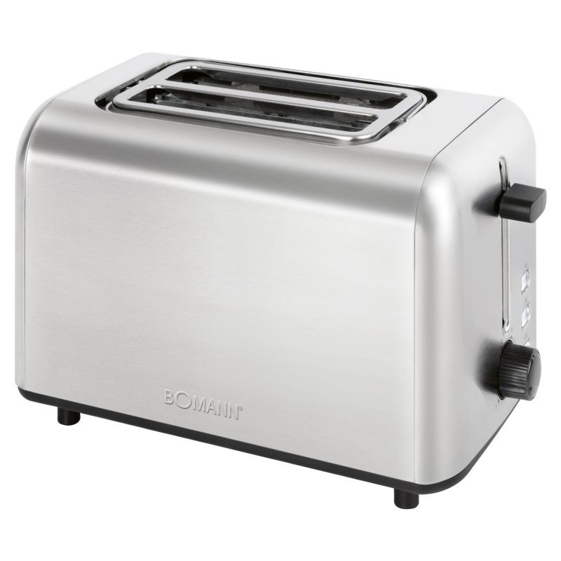 Toaster 2 slots Stainless steel Bomann TA6080CB-Inox