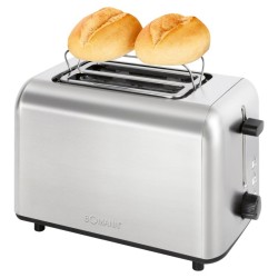 Toaster 2 slots Stainless steel Bomann TA6080CB-Inox