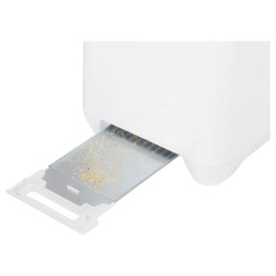 Grille pain 2 fentes Blanc Clatronic TA3801-Blanc