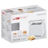 Grille pain 2 fentes Blanc Clatronic TA3801-Blanc