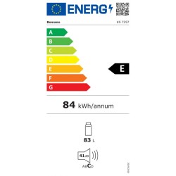 Réfrigérateur 83L Blanc Bomann KS7257-Blanc