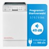 Dishwasher 45cm Class D White Bomann GSPE7422TI