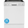 Dishwasher 60cm Class D White Bomann GSPE7423TI