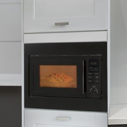 Four micro-ondes encastrable 25L 900W Noir Bomann MWG 2216 HEB-Noir