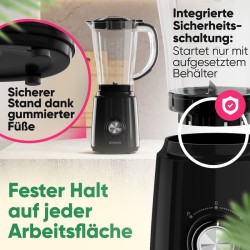 Blender Mixeur 500W Noir Bomann UM6091CB-Noir