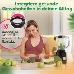 Blender Mixeur 500W Noir Bomann UM6091CB-Noir