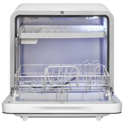 Mini Lave vaisselle avec écran tactile Blanc Classe C Bomann TSG5702-Blanc