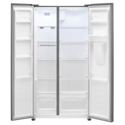 Réfrigérateur américain avec congélateur 439L Classe D Bomann SBS7367-Inox