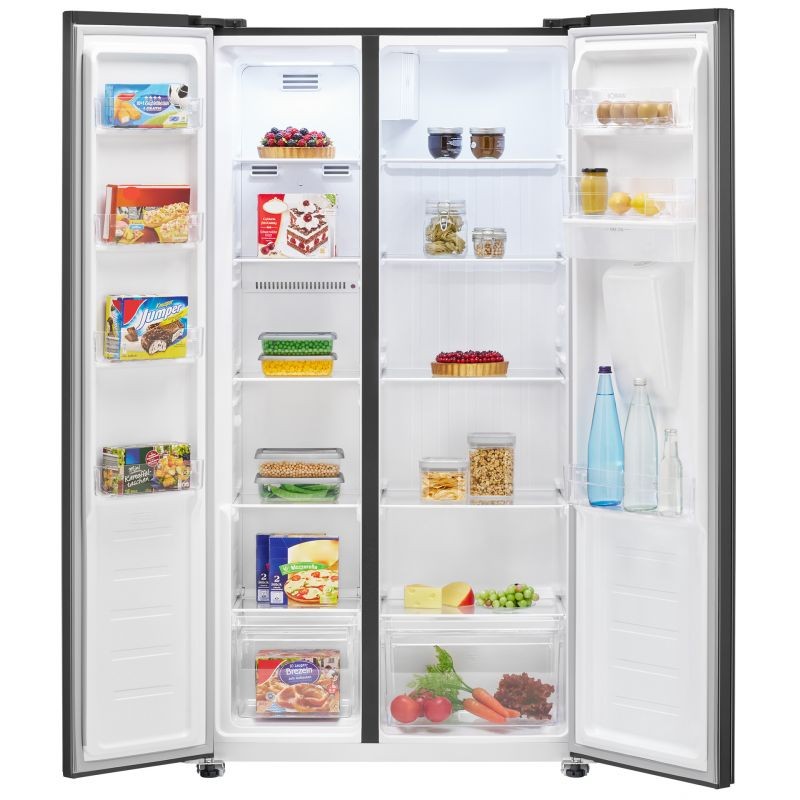 Réfrigérateur américain avec congélateur 439L Classe D Bomann SBS7367-Noir