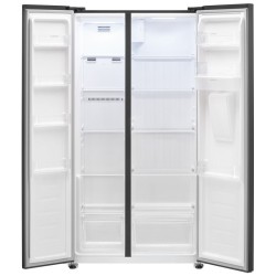 Réfrigérateur américain avec congélateur 439L Classe D Bomann SBS7367-Noir