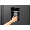 Réfrigérateur américain avec congélateur 439L Classe D Bomann SBS7367-Noir