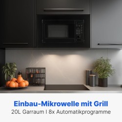 copy of  Built-in microwave oven 20L 800W Bomann MWG 2215 EB