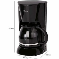 Cafetière 12-14 tasses 1,5L Bomann KA183CB-Noir