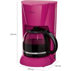 Cafetière 12-14 tasses 1,5L Bomann KA183CB-pur