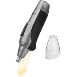 Épilateur nasal/oreilles amovible en acier inoxydable Bomann NE 8008 CB